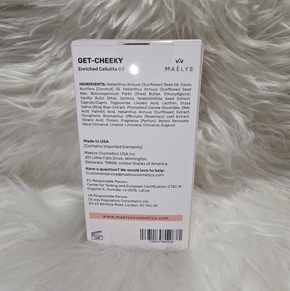 MAËLYS GET-CHEEKY Enriched Cellulite Oil – 2.0 fl oz / 60 mL - Picture 3 of 6